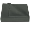thumbnail image 1 of Ntbay Premium 1800 Series Microfiber Queen Flat Sheet with 4 inches Hem, Ultra Soft and Breathable Top Sheet, 90x102 inches, Dark Gray, 1 of 5