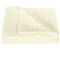 thumbnail image 1 of Ntbay Premium 1800 Series Microfiber Twin Extra Long Flat Sheet with 4 inches Hem, Ultra Soft and Breathable Top Sheet, 66x102 inches, Ivory, 1 of 5