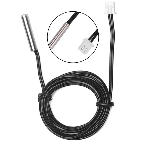 Ntcs Thermistor Temperature Sensor Waterproof Probe B3950 10K 1% Air Probe Air Conditioning Probe Wire Cable Probe 4*20Mm 0.3M Smile Home