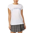 thumbnail image 1 of Ntd Juniors’ Brooklyn Graphic T-Shirt (White, XL), 1 of 1