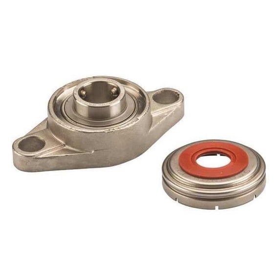 Ntn Flange Bearing,2-Bolt,3/4" Bore Dia. SUCFL204-12C0FG1