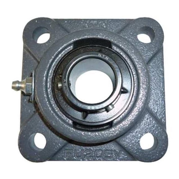 Ntn Flange Bearing, 4-Bolt, Ball, 1-11/16" Bore UCFU-1.11/16M