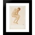 thumbnail image 1 of Nu Assis a la Tete Penchee 20x24 Framed Art Print by Theophile Steinlen, 1 of 2