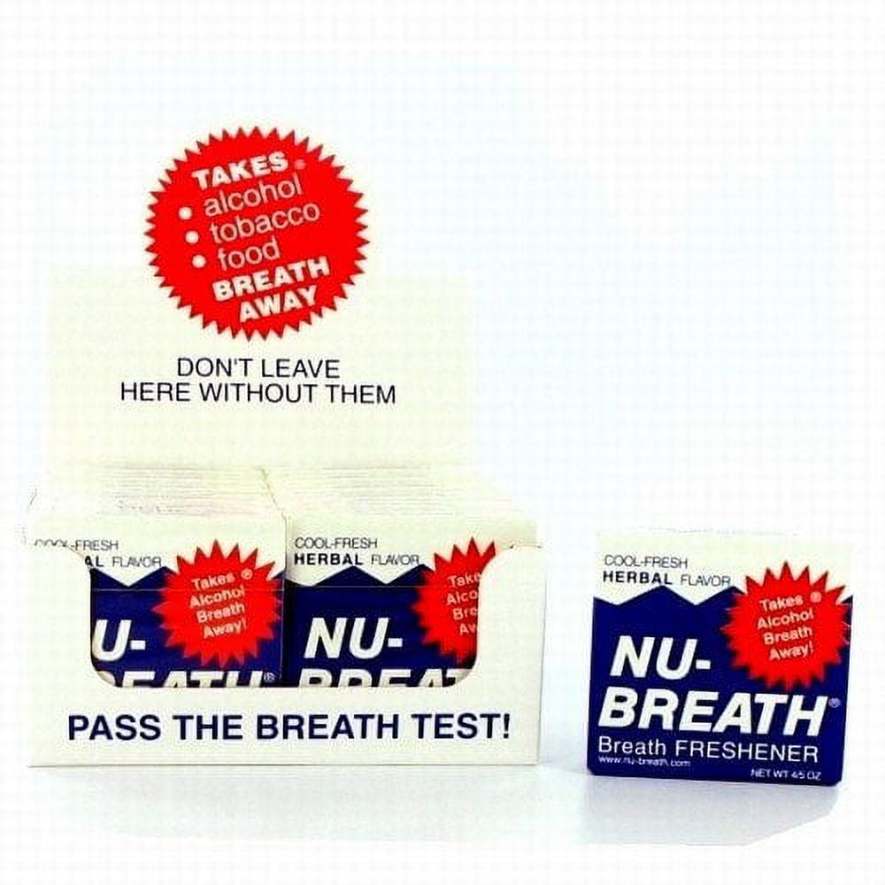 Nu Breath Breath Freshener, Herbal 12ct/box