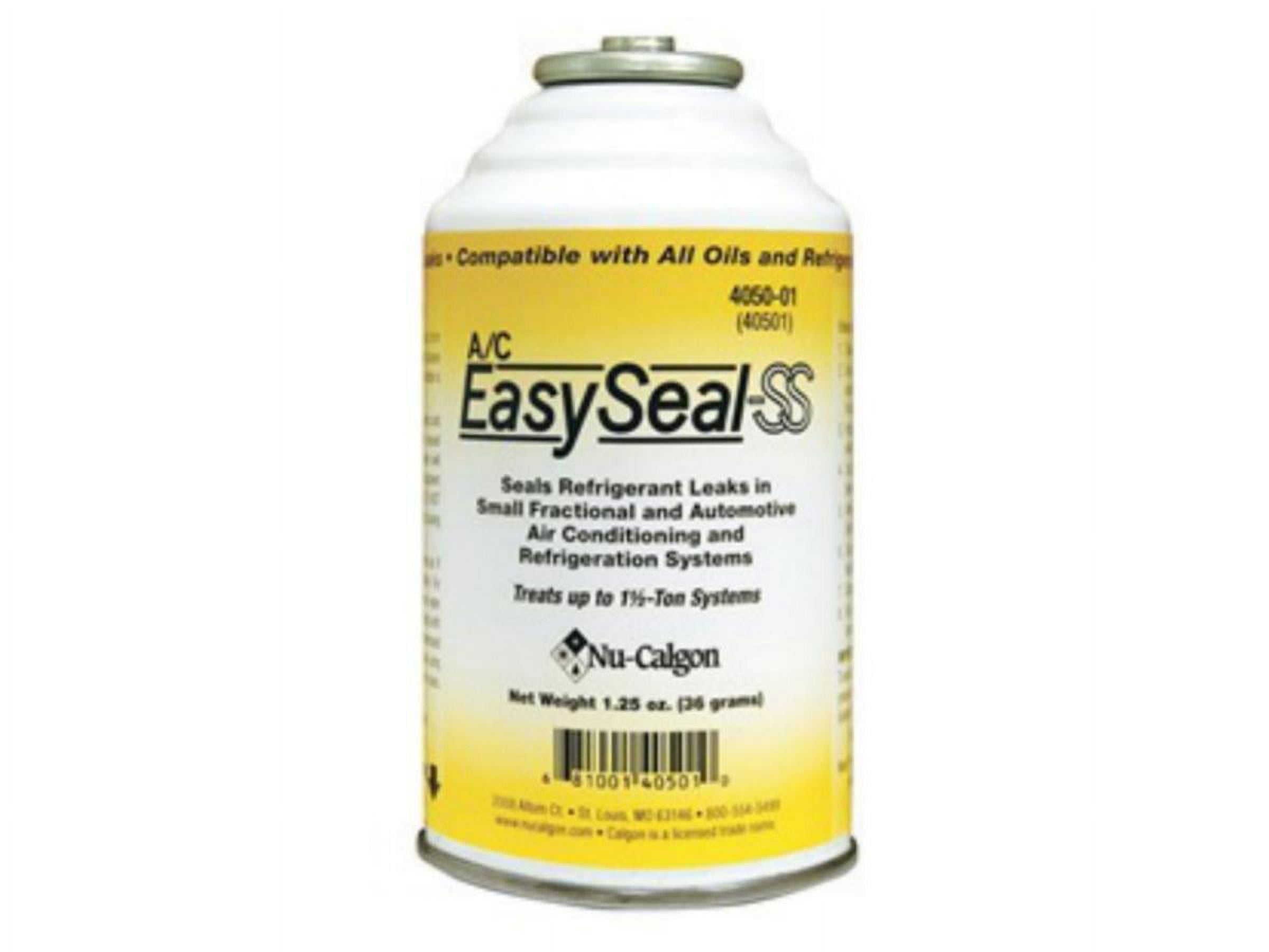 NuCalgon 405001 A/C EasySeal SS Leak Sealant 1.25oz Treats up to 1.5