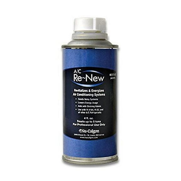 Nu-Calgon 4057-55 A/C Re-New Air Conditioning System Cleaner 4oz Unpressurized Can