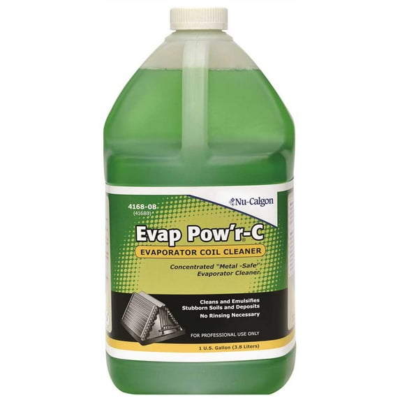 Nu-Calgon 4168-08 Evap Pow’r Indoor Evaporator Coil Cleaner 1 Gallon Bottle