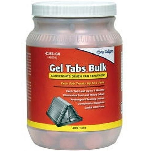 Nu-Calgon 4185-04 Gel Tabs 3 Ton Tabs (200 ct. Bulk)