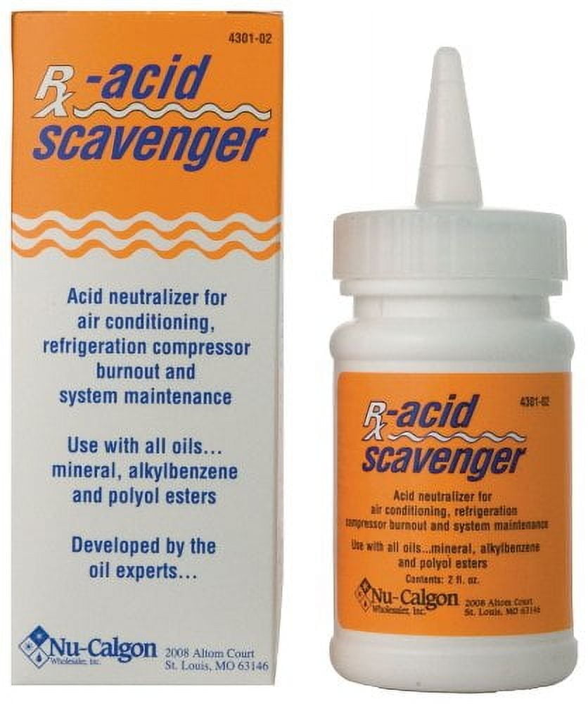 Nu-Calgon 4301-02 Rx-Acid Scavenger 2 fl Ounce Liquid
