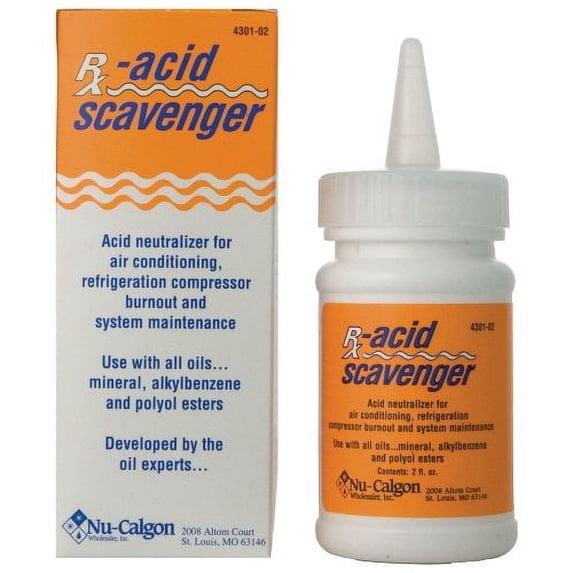 Nu-Calgon 4301-02 Rx-Acid Scavenger 2 fl Ounce Liquid