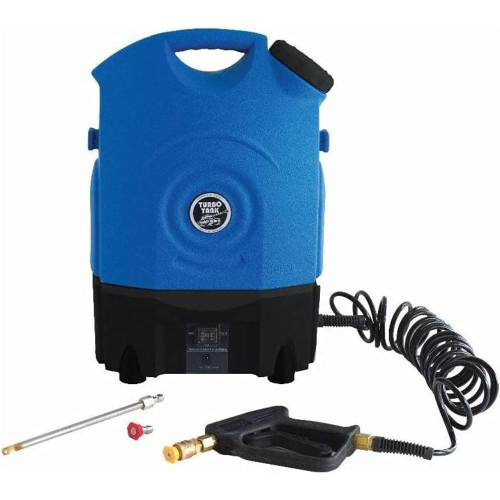 NuCalgon 47780 Turbo Tank Portable Rinsing Sprayer 130psi It