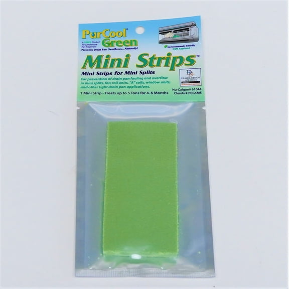 Nu-Calgon 61044 Purcool Green Mini Split Condensate Drain Pan Sludge Strip ClenAir