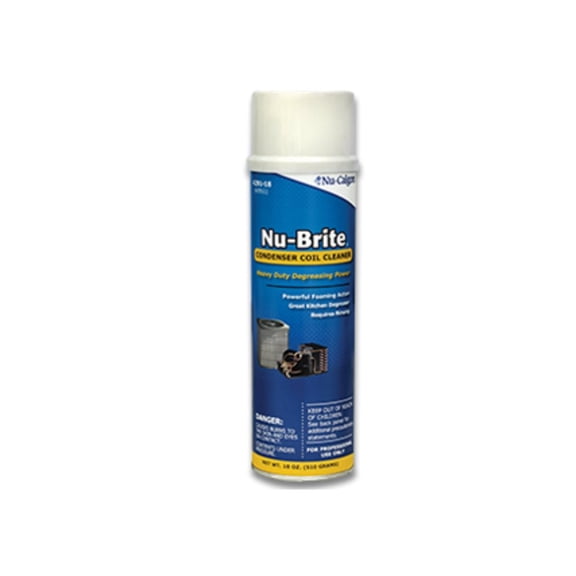 Nu-Calgon 4291-18 18 Oz Aerosol Can Of Nu-Brite Coil Cleaner