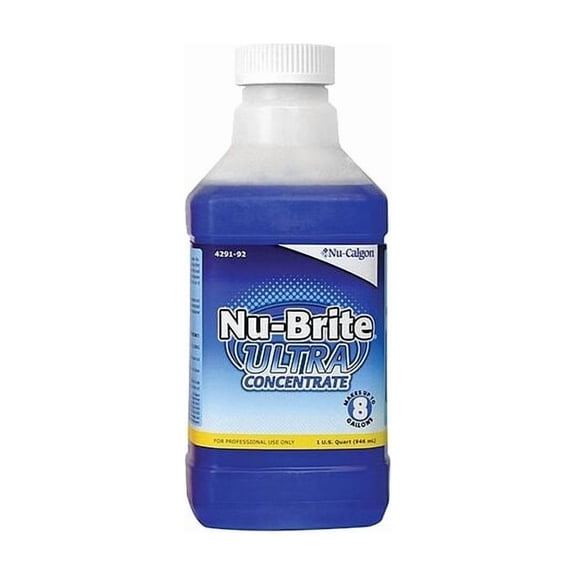 Nu-Calgon 4291-92 Nu-Brite Ultra Concentrate (Single) 1 Quart Bottle