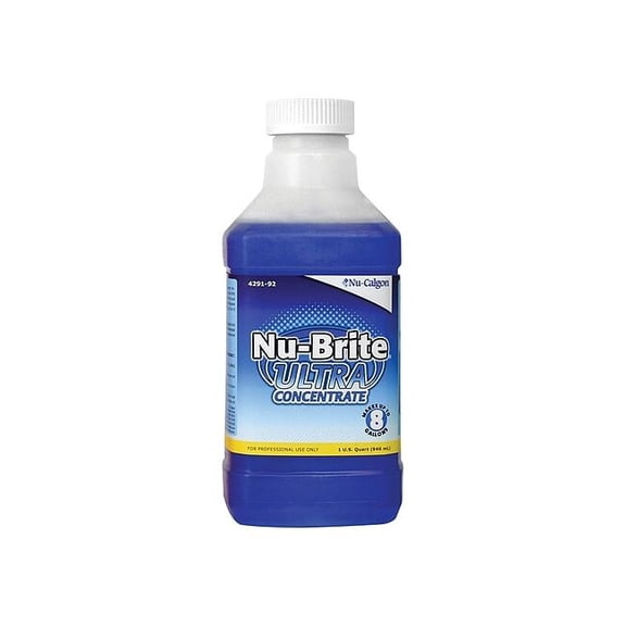 Nu-Calgon Coil Cleaner, 32 oz, Bottle, Blue 4291-92