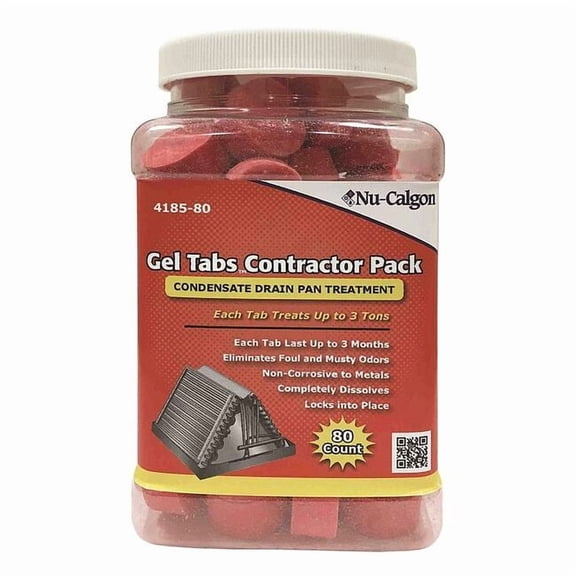 Condensate Pan Treatment, Gel Tab, 3 ton 4185-80