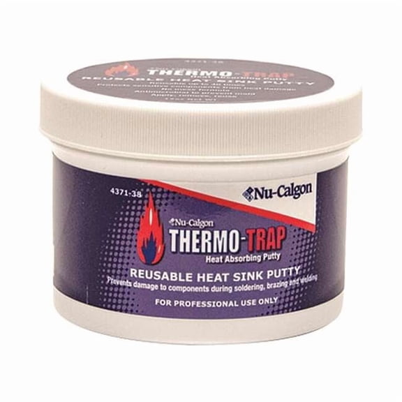 Heat Conducting Compound, 12 oz Container Size, Tube, Thermo-Trap 4371-38