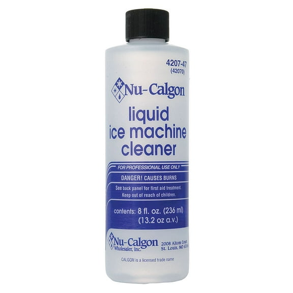 Nu-Calgon Ice Machine Cleaner,1 gal.,Clear 4207-08