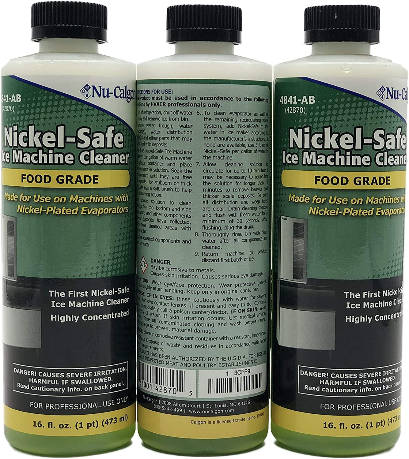 Nu Calgon Ice Machine Cleaner Nickel Safe 428734 (Original Version