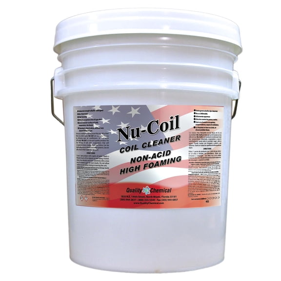 Nu-Coil Concentrated Air Conditioner Coil Cleaner - 5 gallon pail