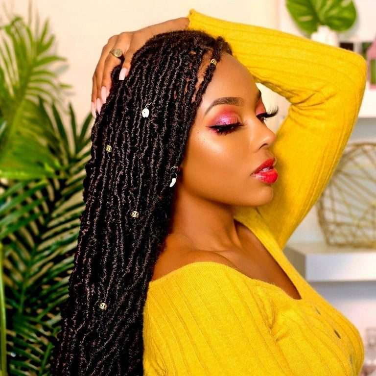 Nu Faux Locs Hair Extension Pre-looped Super Long Goddess Locs