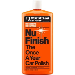 Nu Finish the Once a Year Car Polish, 16 oz Bottle
