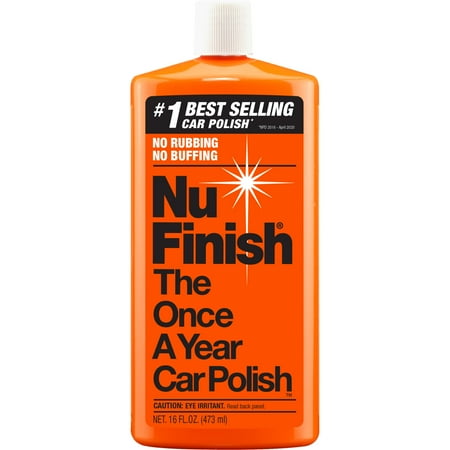 Nu Finish The Once A Year Car Polish, 16 oz. bottle