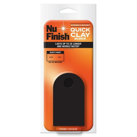 Nu Finish Quick Clay Block Reusable Surface Cleaner