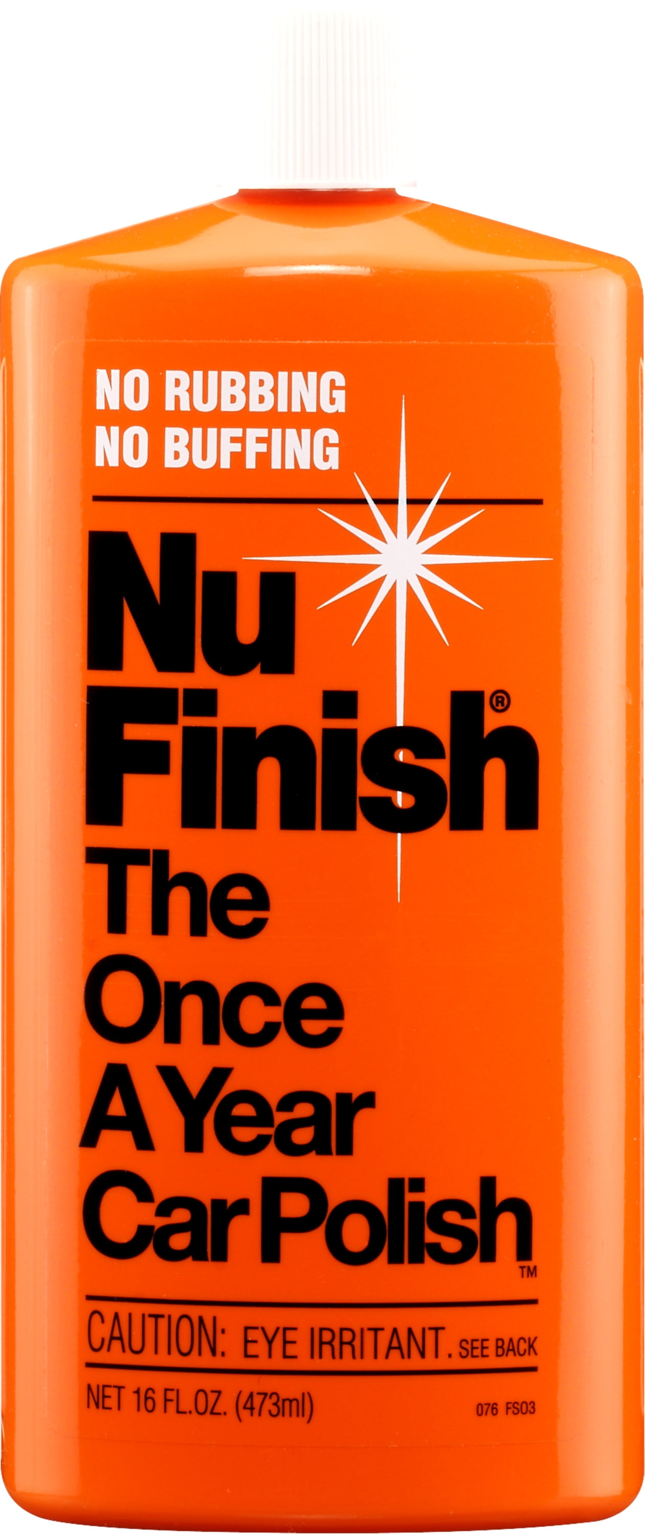 Nu Finish The Once A Year Car Polish 16 OZ Walmart