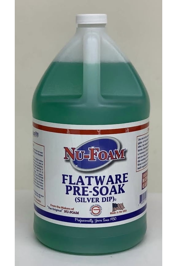 Flatware Pre-Soak, Silver Dip 128oz (Pack of 1)