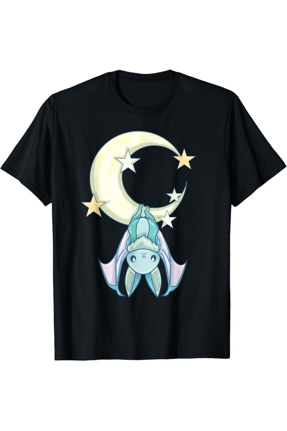 Nu Goth, Pastel Goth Aesthetic, Witchy Creepy Cute Bat T-Shirt