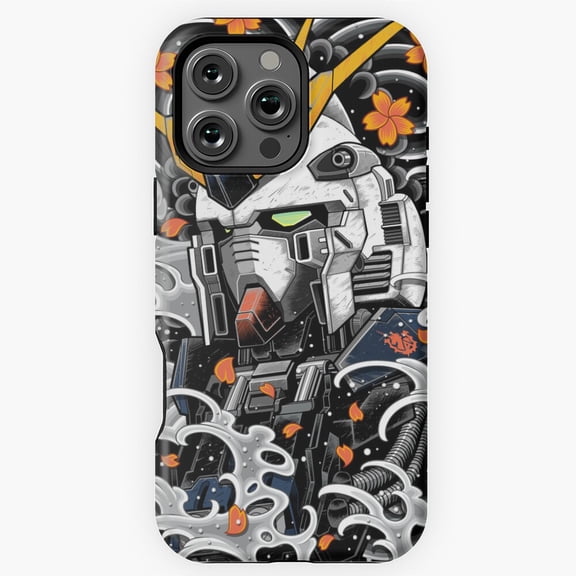 Nu Gundam Awesome Mecha Art Phone Case for iPhone 16 15 14 13 12 11 Pro Max M891298