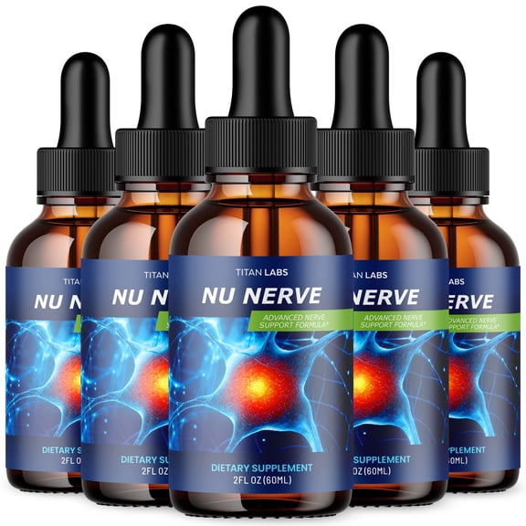 Nu Nerve Advanced Formula Drops Supporting Your Active Lifesyle Naturally NuNerve 150 Servings