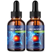 Nu Nerve Advanced Formula Drops Supporting Your Active Lifesyle Naturally NuNerve 60 Servings