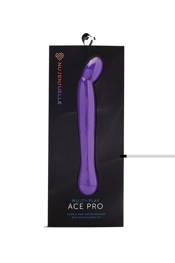 Nu Sensuelle Ace Pro Prostate & G Spot Vibe - Purple