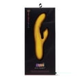 thumbnail image 1 of Nu Sensuelle Nubii Kiah Turbo Boost & Heating Dual Stim Rabbit - Yellow, 1 of 3