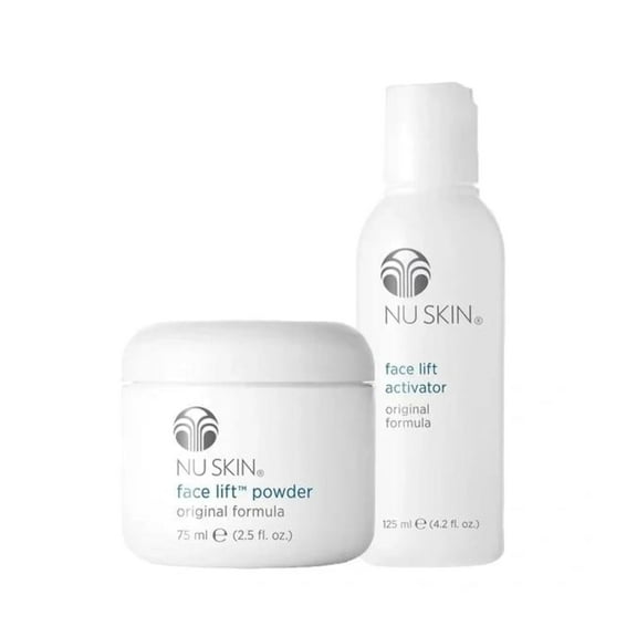 Nu Skin Face Lift with Activator, Original Formula, Instant Facial Firming and Tightening Treatment for Face and Neck, Reduces Fine Lines and Wrinkles, Enhances Skin Tone and Texture