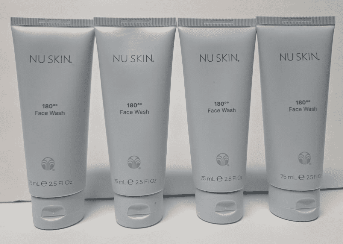 Nu Skin Nuskin 180 Face Wash Cleanser Sealed 2.5fl oz 75ml (4 Tubes)