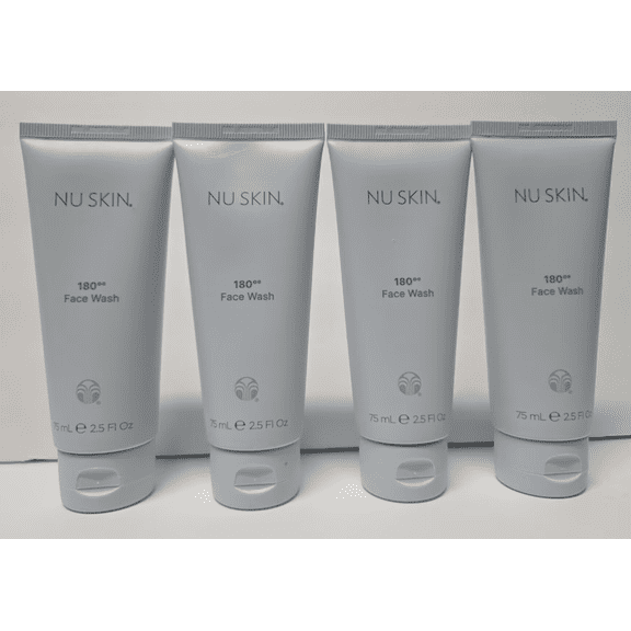 Nu Skin Nuskin 180 Face Wash Cleanser Sealed 2.5fl oz 75ml (4 Tubes)