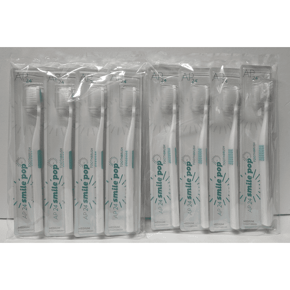 Nu Skin Nuskin Ap 24 Smile Pop Toothbrush Tooth Brush Sealed (8 Packs)