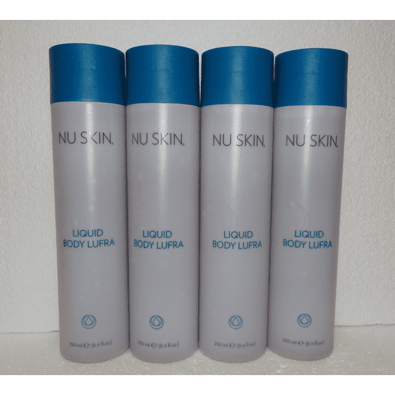 Nu Skin Nuskin Liquid Body Lufra Cleanser Scrub 8.4fl oz 250ml (4 Bottles)
