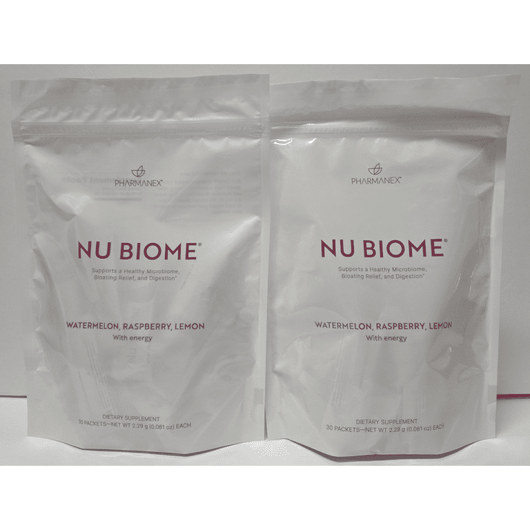 Nu Skin Nuskin Pharmanex Drink Mix Nu Biome Watermelon Raspberry