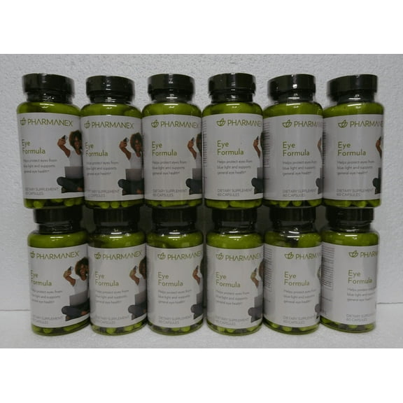 Nu Skin Nuskin Pharmanex Eye Formula 60 Capsules Sealed (12 Bottles)