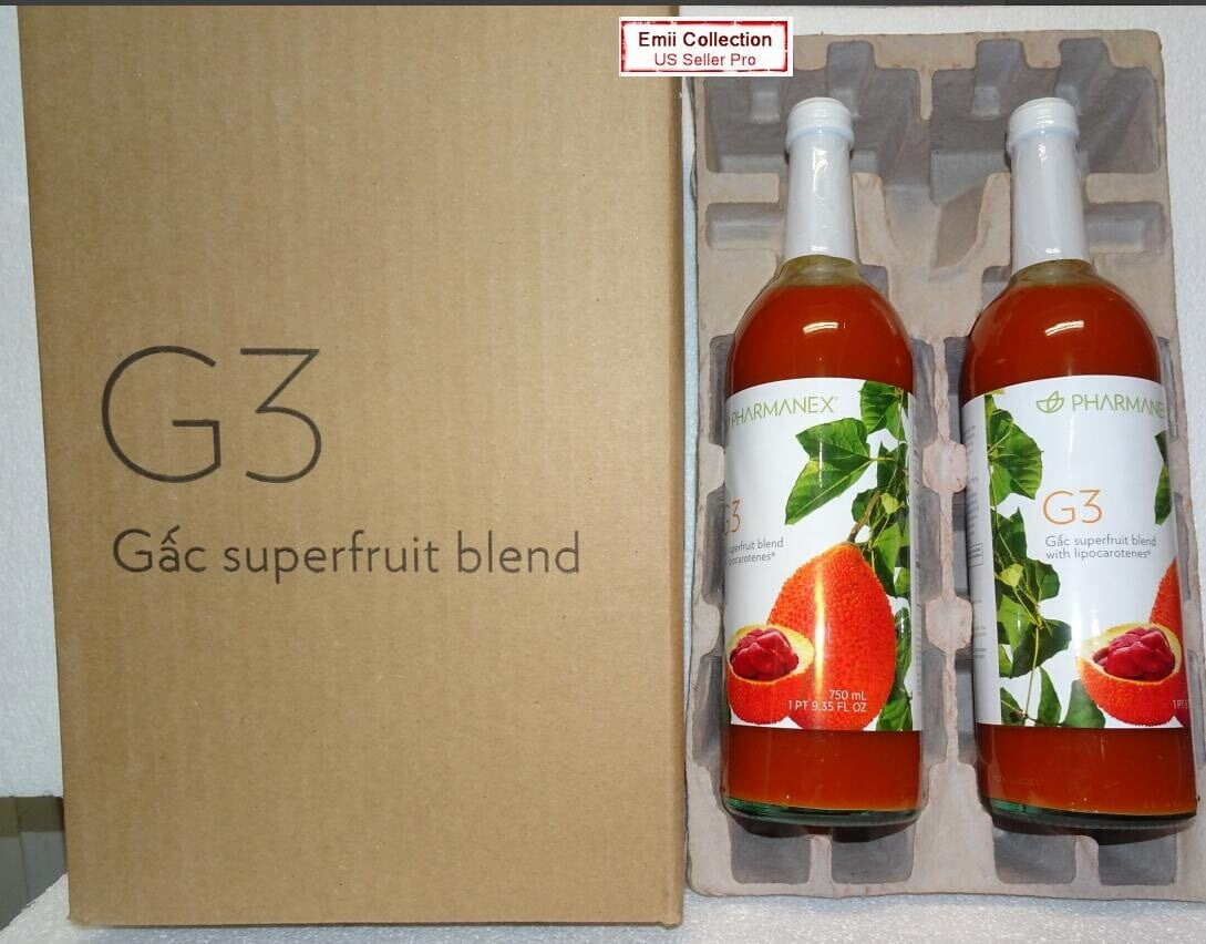 Nu Skin Nuskin Pharmanex G3 Gac Juice Pack (2 Bottles) - Walmart.com