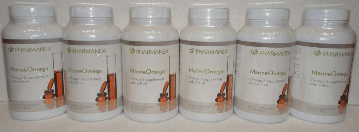 Nu Skin Nuskin Pharmanex Marine Omega MarineOmega 120 Softgels (6