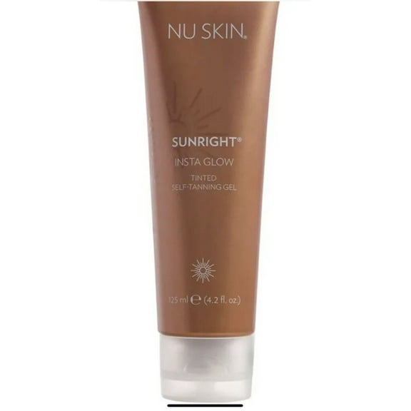 Nu Skin Sunright Insta Glow Face Body Self Tanning Gel - 4.2 Oz