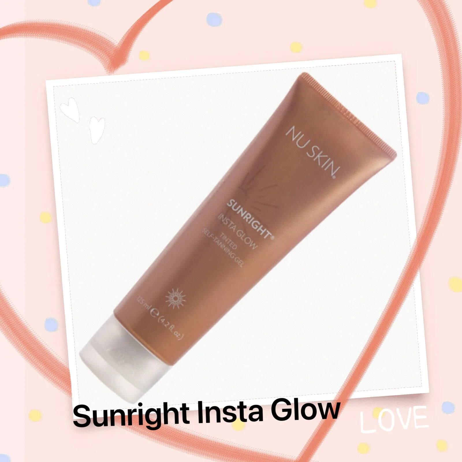 Nu Skin Sunright Insta Glow Tinted SelfTanning Gel 4.2 oz NEW STOCK