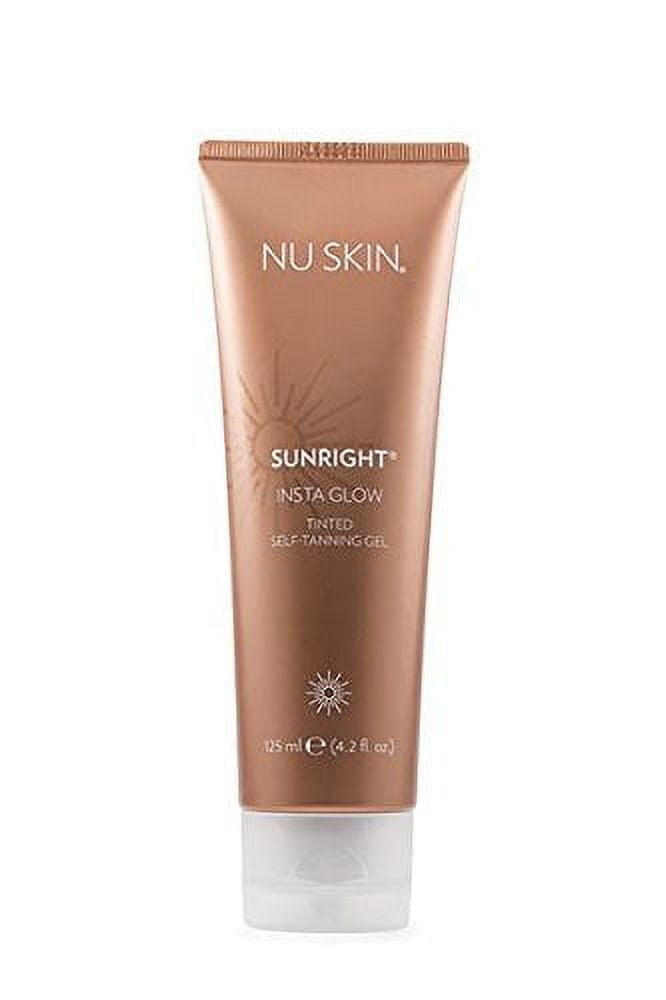 Nu Skin Sunright Insta Glow Self Tanning Tinted Gel, Face and Body, 4.2 oz