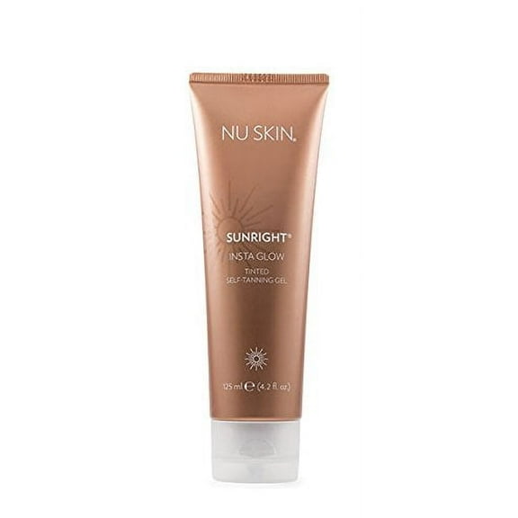 Nu Skin Sunright Insta Glow Self Tanning Tinted Gel, Face and Body, 4.2 oz