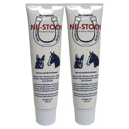Nu-Stock, 12 Ounces Each, 2 Tubes, For Animals